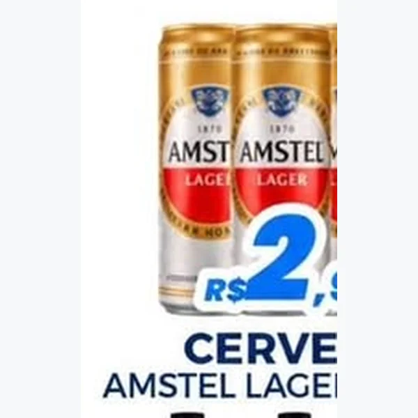 Cerveja Lager Amstel