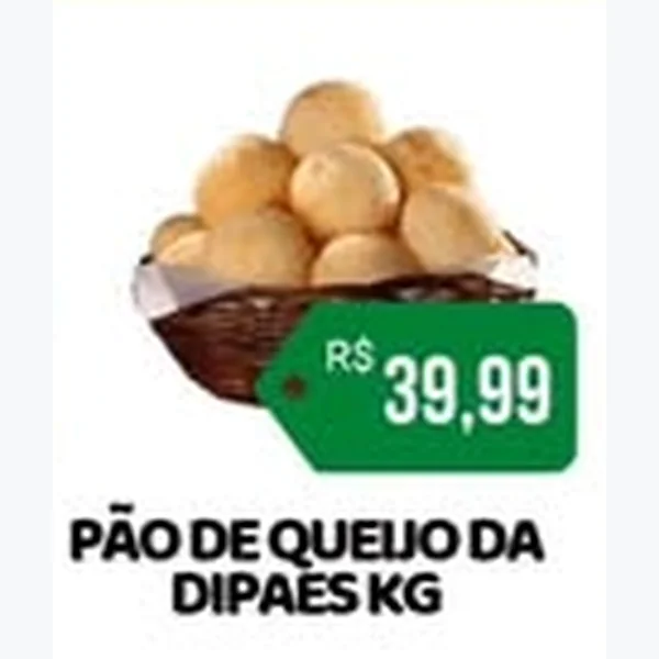 Recorte do encarte de Pão de Queijo Dipaês
