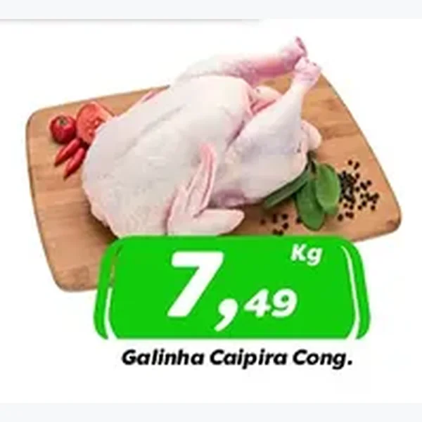 Galinha Caipira Congelada