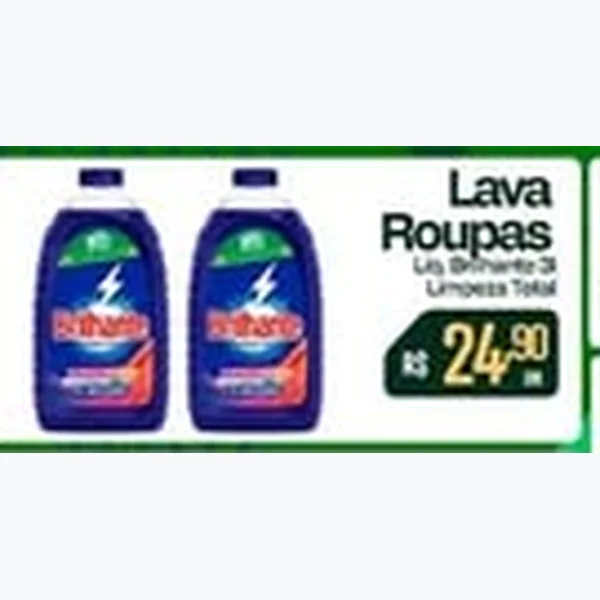 Lava Roupas Brilhante