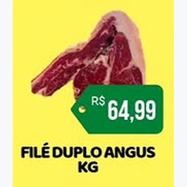 Recorte do encarte de Filé Duplo Angus