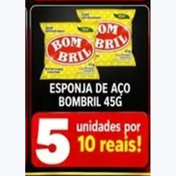 Esponja de Aço Bombril 45 g