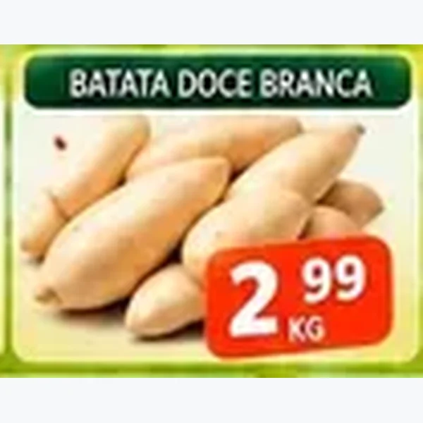 Recorte do encarte de Batata Doce Branca