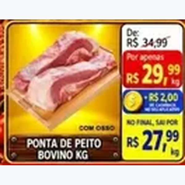 Ponta de Peito Bovino