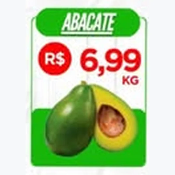 Recorte do encarte de Abacate