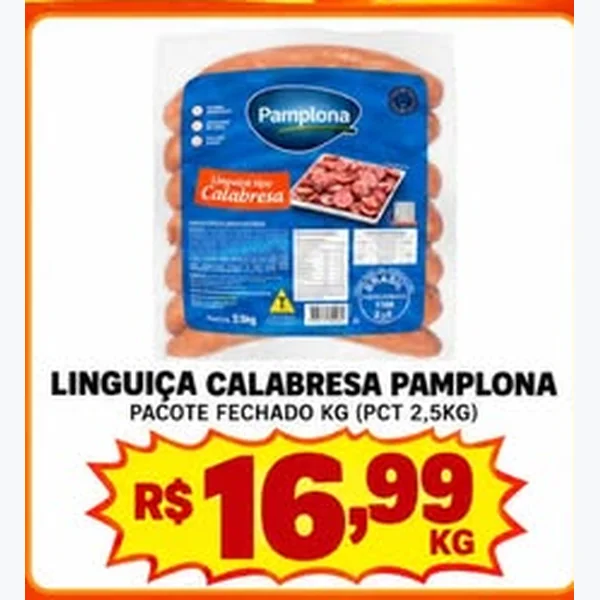 Linguiça Calabresa Pamplona