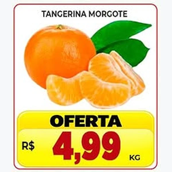 Recorte do encarte de Tangerina Morgote