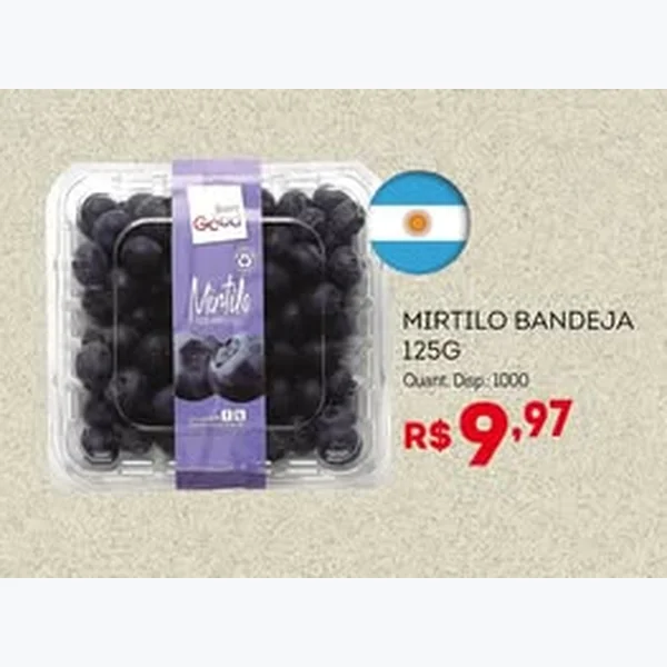 Mirtilo Berry Good 125 g