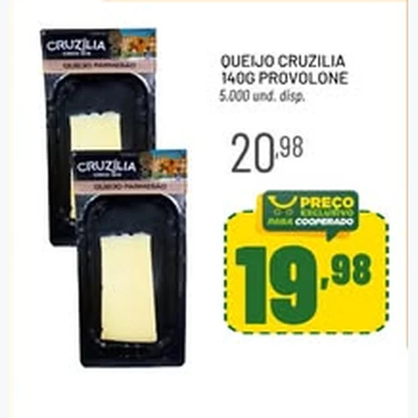 Queijo Provolone Cruzilia 140 g