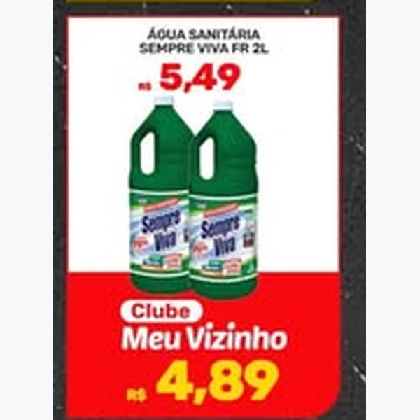 Água Sanitária Sempre Viva 2 L