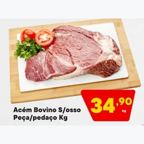 Acém Bovino S/osso Peça/pedaço