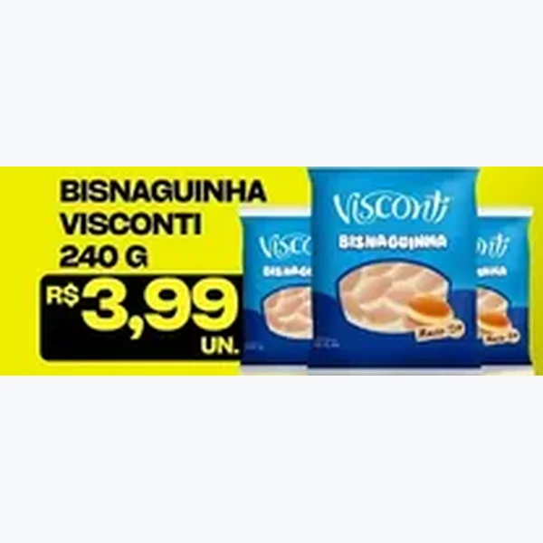 Bisnaguinha Visconti 240 g