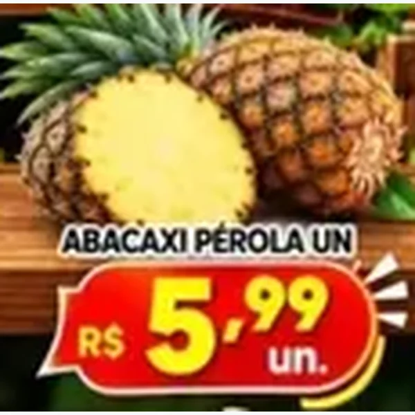 Recorte do encarte de Abacaxi Pérola