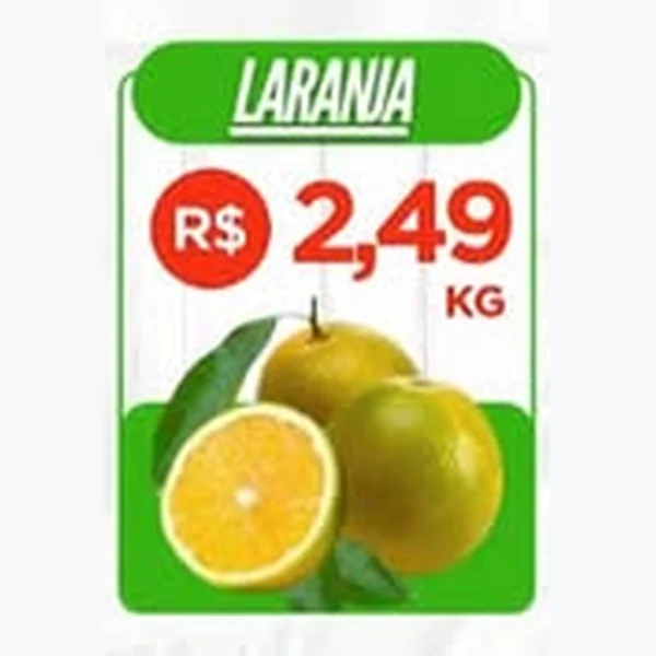 Recorte do encarte de Laranja