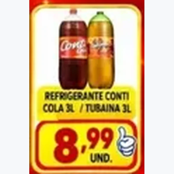 Refrigerante Tubaina Conti 3 L