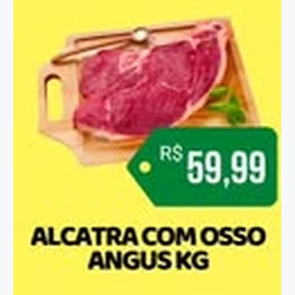 Recorte do encarte de Alcatra com Osso Angus