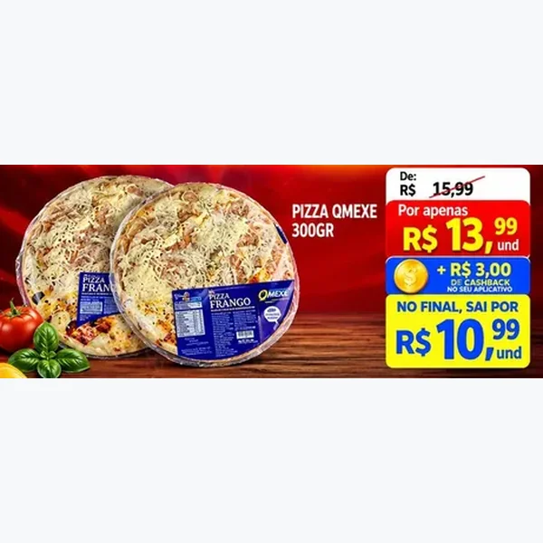 Pizza Qmexe 300 g