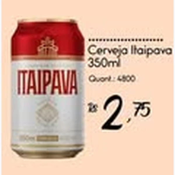Cerveja Itaipava 350 ml