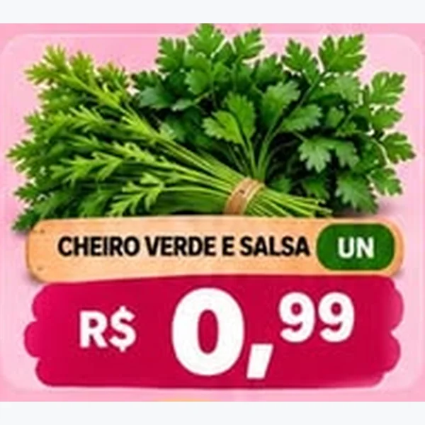 Recorte do encarte de Cheiro Verde e Salsa
