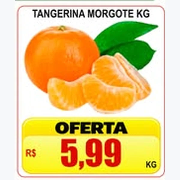 Recorte do encarte de Tangerina Morgote