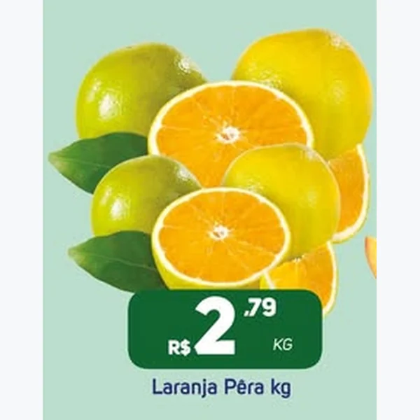 Recorte do encarte de Laranja Pera