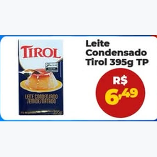 Leite Condensado Tirol 395 g