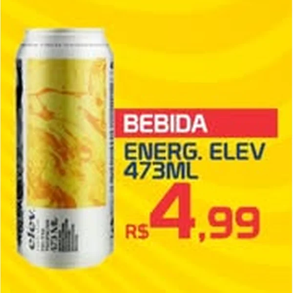 Recorte do encarte de Energético Elev 473 ml