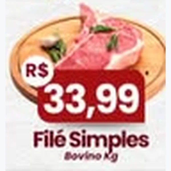 Recorte do encarte de Filé Simples