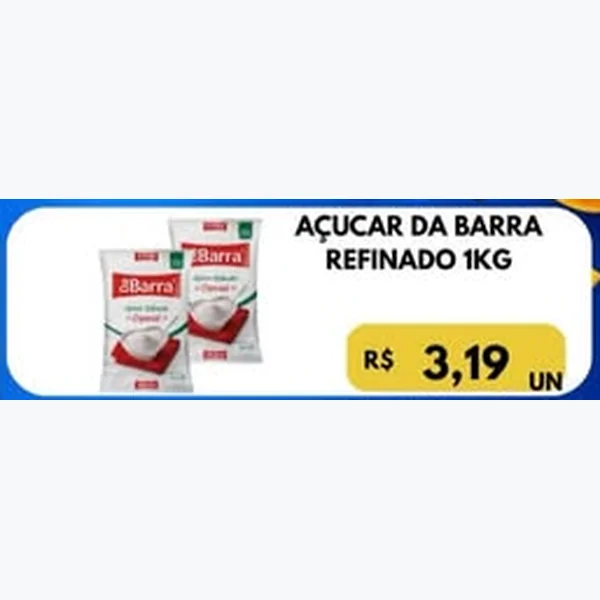 Açúcar Refinado Da Barra