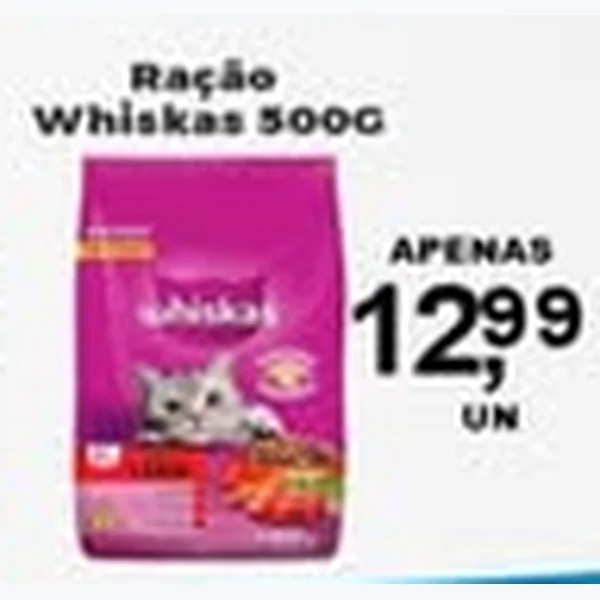 Ração Whiskas 500 g