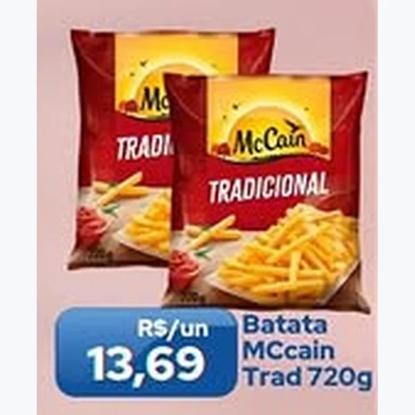 Recorte do encarte de Batata Tradicional McCain 720 g