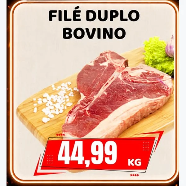 Filé Duplo Bovino