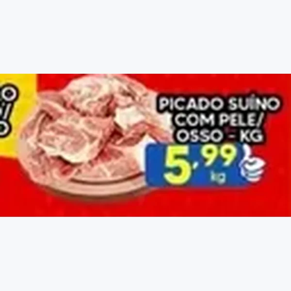 Picado Suíno com Osso