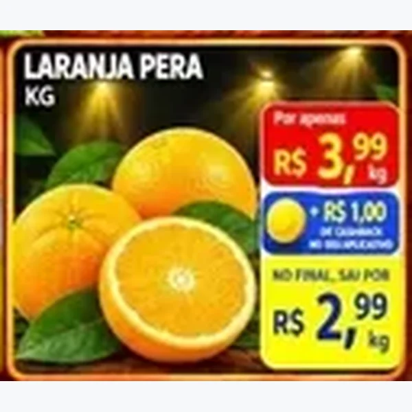 Recorte do encarte de Laranja Pera