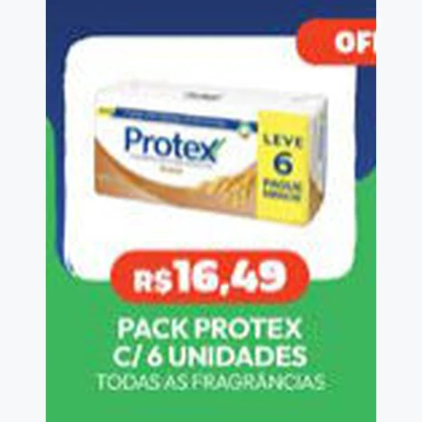 Recorte do encarte de Pack Protex 6 un