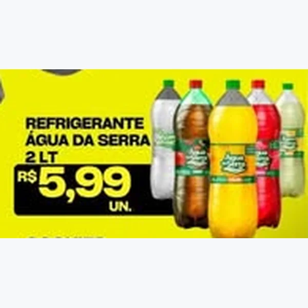 Refrigerante Água da Serra 2 L