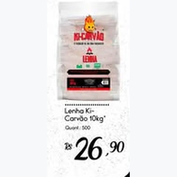 Lenha Ki-Carvão 10 kg