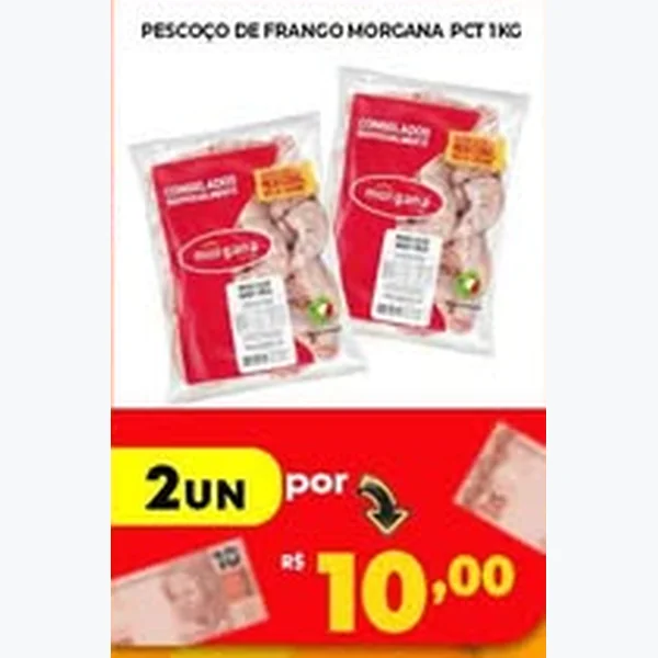 Recorte do encarte de Pescoço de Frango Morgana