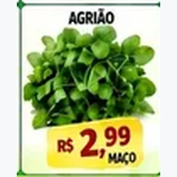 Recorte do encarte de Agrião