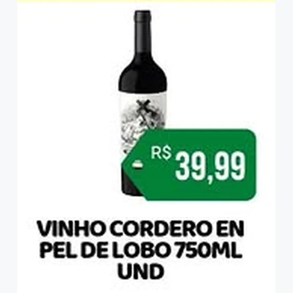 Vinho Cordero en Pel de Lobo 750 ml