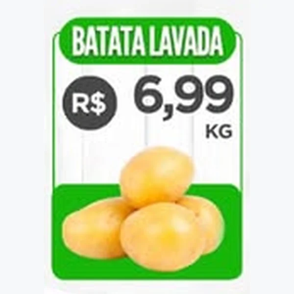 Recorte do encarte de Batata Lavada