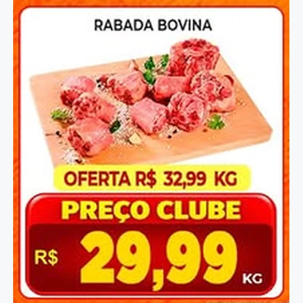 Recorte do encarte de Rabada Bovino
