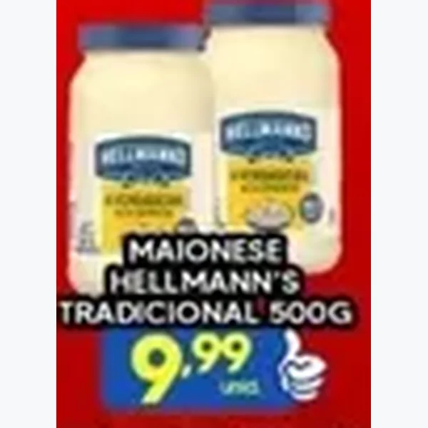 Maionese Tradicional Hellmann's 500 g