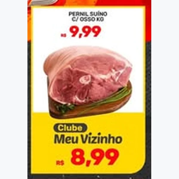 Pernil Suíno com Osso