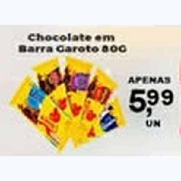 Chocolate em Barra Garoto 80 g