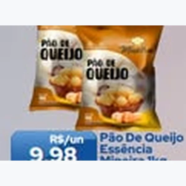 Recorte do encarte de Pão de Queijo Essência Mineira