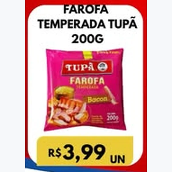 Farofa Temperada Tupã 200 g