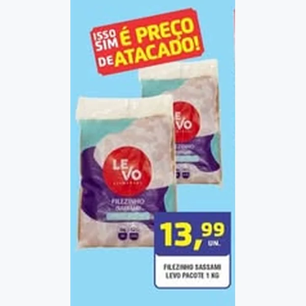 Filézinho Sassami Levo 1 kg