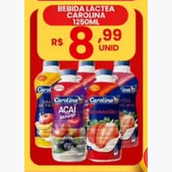 Bebida Láctea Carolina 1250 ml