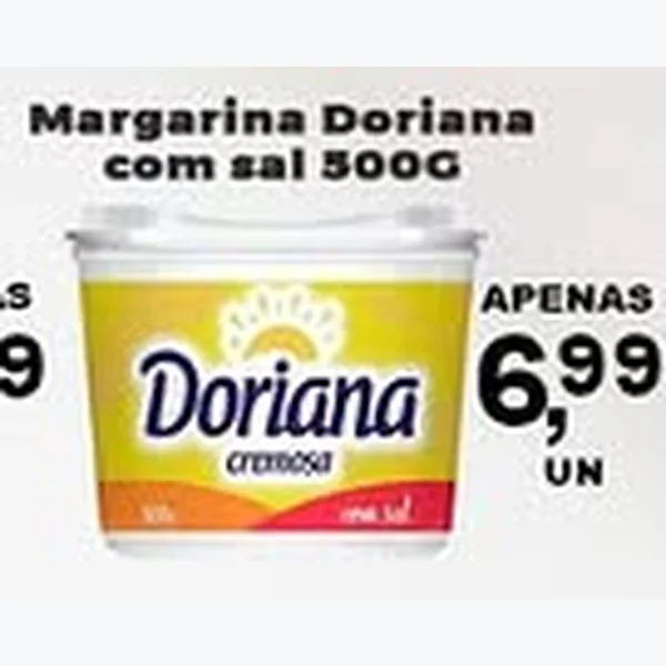 Recorte do encarte de Margarina com Sal Doriana